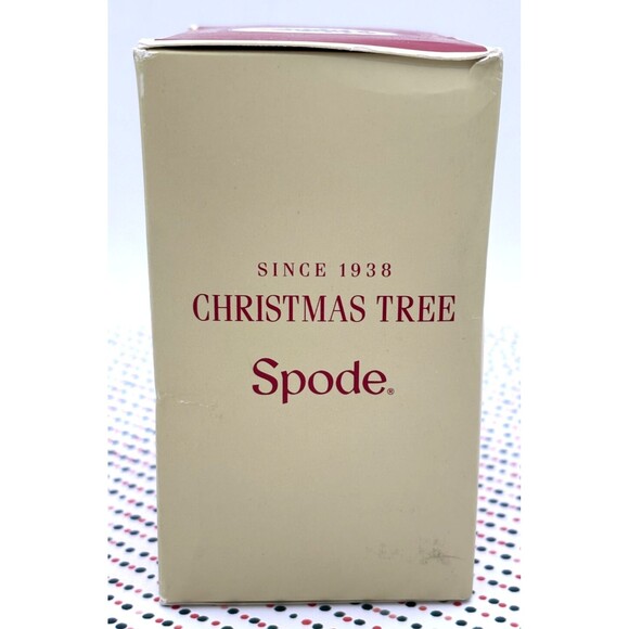 Spode Christmas Tree Soldier Ornament Porcelain w/ Shield Candy Cane NOS 2013 - Picture 4 of 9